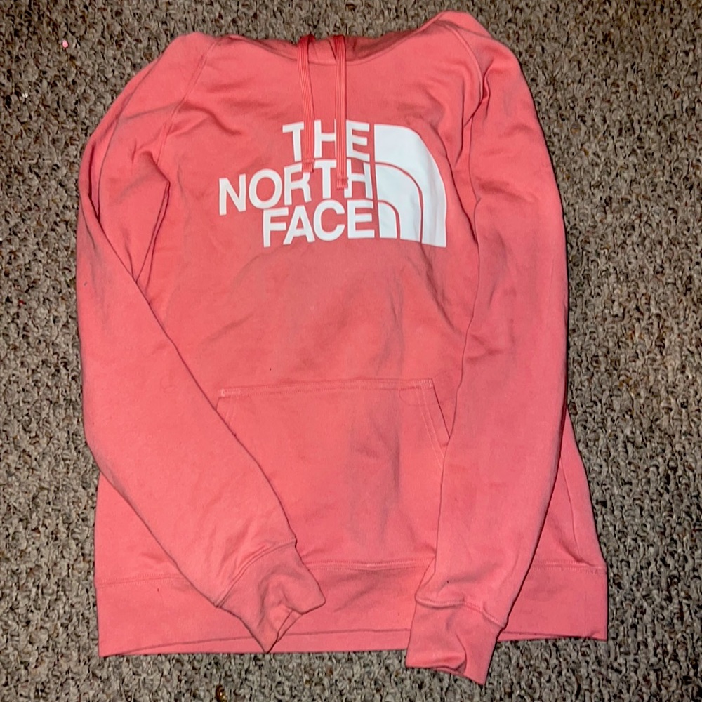 Pink Northface hoodie